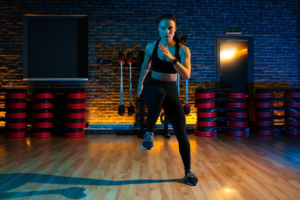 Jumping Lunges